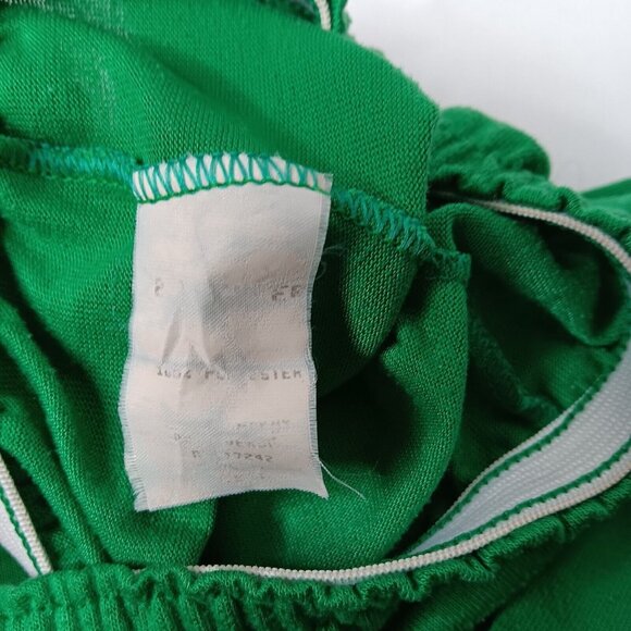 Vintage Mickey Mouse Pajamas Size 2T Toddler Short Sleeve Pant Set Green Fishing - Picture 12 of 12